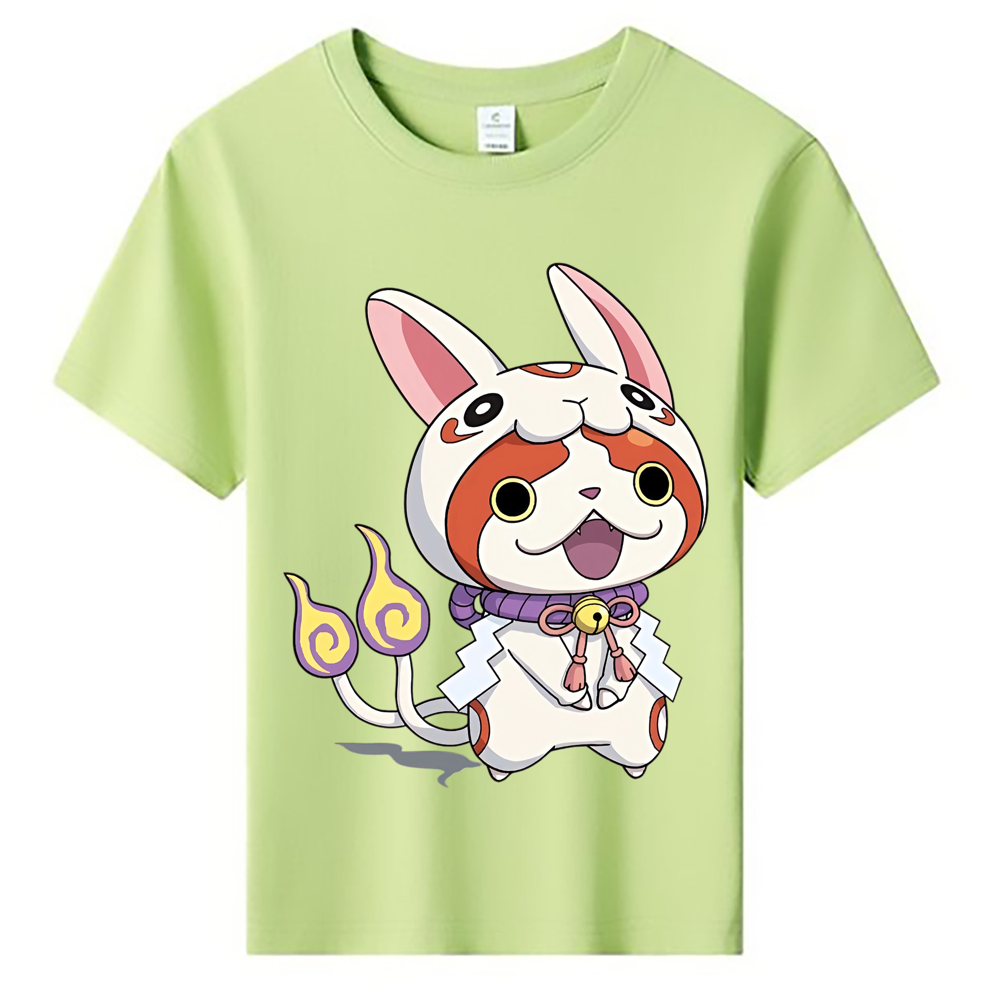 （画像用） 妖怪ウォッチ Yo-kai Watch 綿100％キッズTシャツ（フロントプリント）